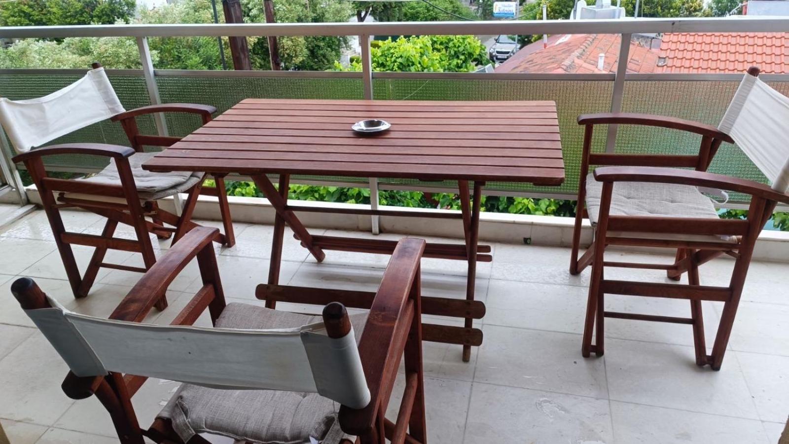 Apartament Adrianos House By The Sea Nea Iraklitsa Zewnętrze zdjęcie